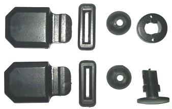 Juego Completo de Vidrio de Ventilete Trasero