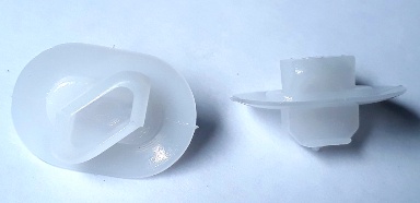 Clips de Fijación de Bagueta Lateral